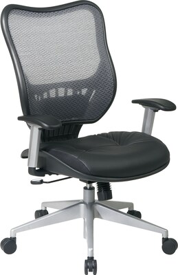 SPACE® Air Grid™ Executive Chair, with Leather Seating