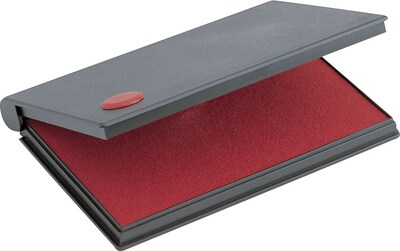 2000 Plus® Felt Stamp Pads, 2-3/4x4-1/4, Red, 12/Carton (090410-CT)
