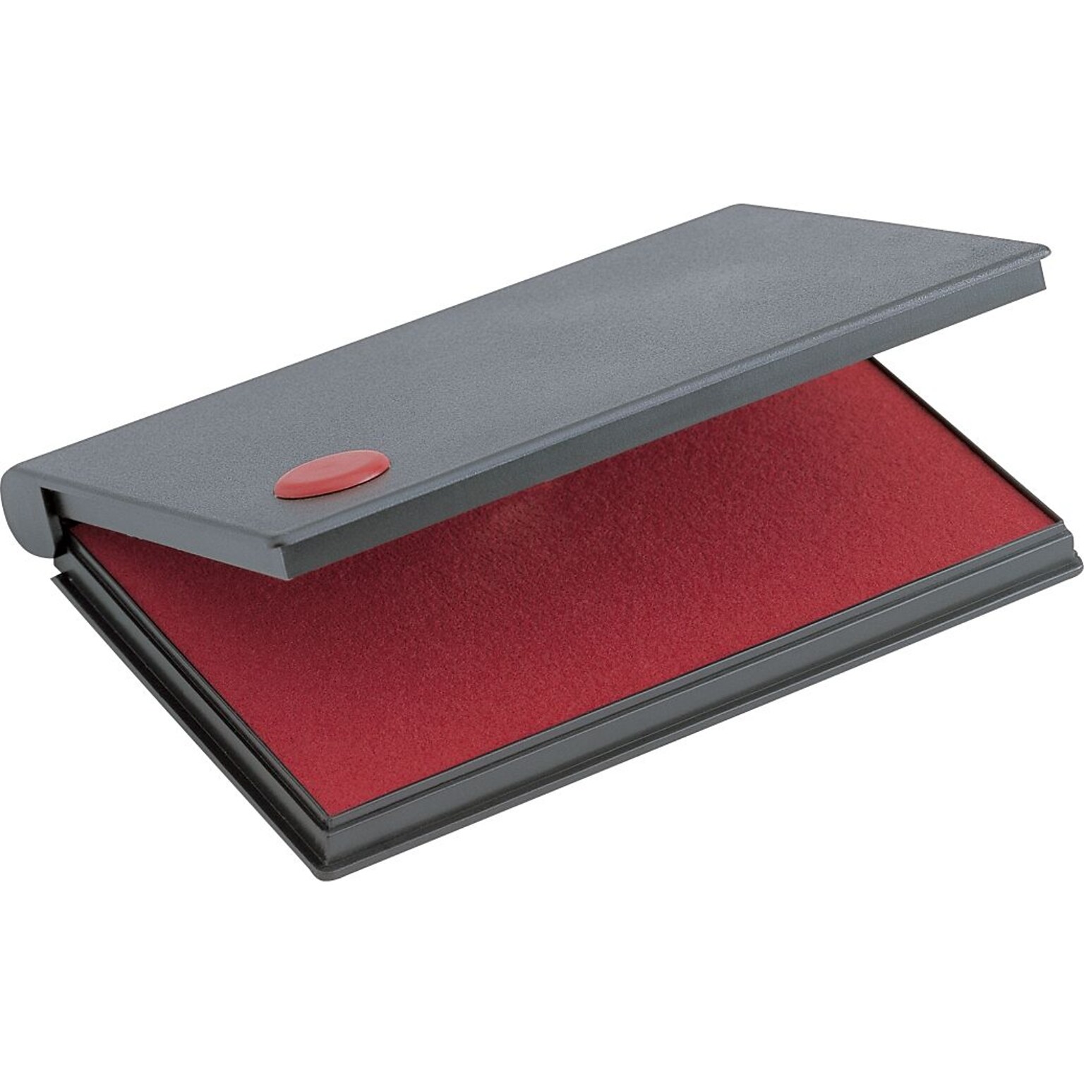 2000 Plus® Felt Stamp Pads, 2-3/4x4-1/4, Red, 12/Carton (090410-CT)