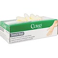 Curad Stretch Powder Free Beige Vinyl Gloves, Large, 150/Box, 10 Boxes/Carton (CUR9226)