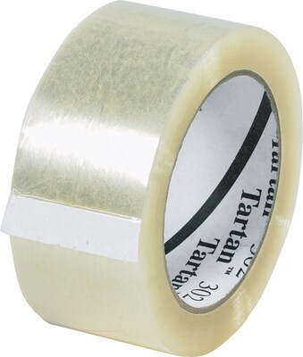 Scotch 302 Acrylic Packing Tape, 1.6 Mil, 2" x 110 yds., Clear, 36/Carton (T902302)