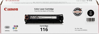 Canon 116 Black Standard Yield Toner Cartridge (1980B001AA)