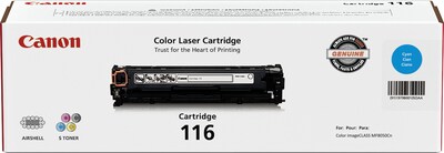 Canon 116 Cyan Standard Yield Toner Cartridge (1979B001AA)