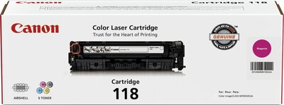 Canon 118 Magenta Standard Yield Toner Cartridge (2660B001AA)