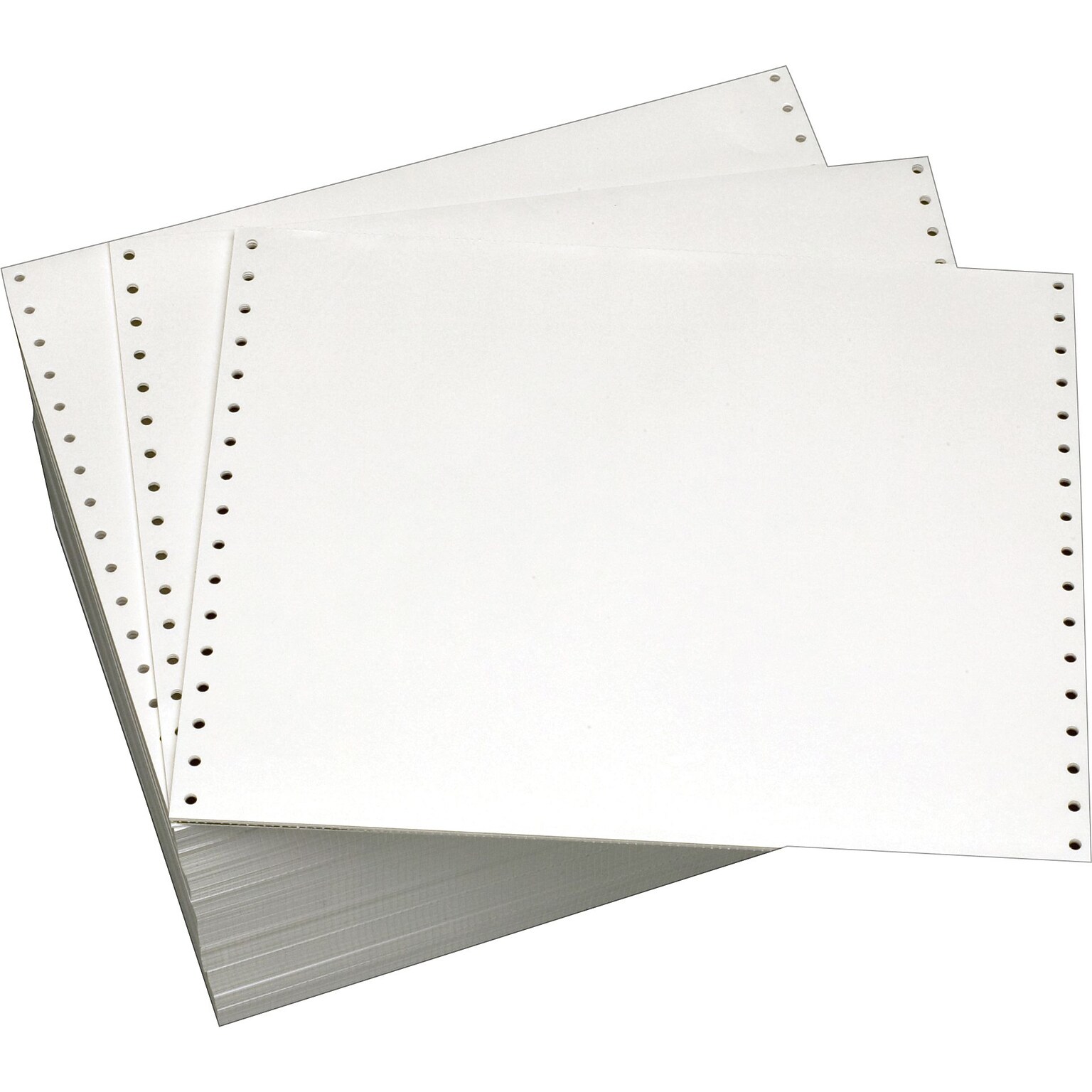 Staples® Bond Continuous Form Paper, 14-7/8 x 11, 20 lb, 100 Bright, White, 2700 Sheets/Carton (177121)