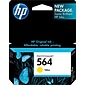 HP 564 Yellow Standard Yield Ink Cartridge (CB320WN#140)