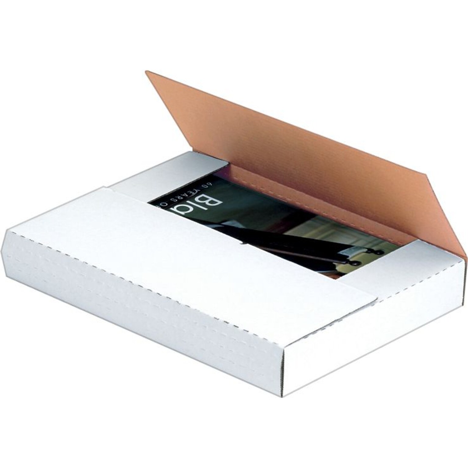 9 x 6 x 1 Easy-Fold Mailers, 50/Bundle (M961)