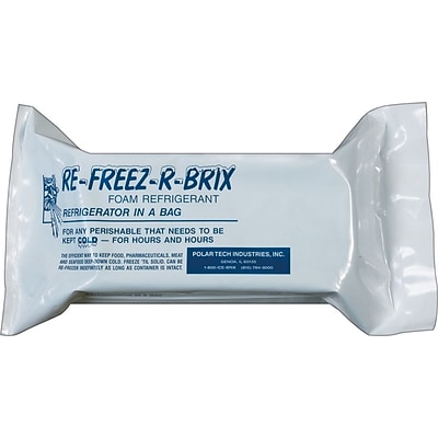 Re-Freez-R-Brix Cold Brick, 4 1/2" x 2" x 1 1/2", 48/CT (RB7)