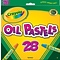 Crayola Oil Pastels, Hexagonal Shape, Assorted Colors, 28/Box (52-4628)