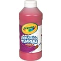 Crayola Artista II Washable Tempera Paint, Red, 16 oz. (54-3115-038)