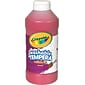 Crayola Artista II Washable Tempera Paint, Red, 16 oz. (54-3115-038)