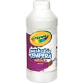 Crayola Artista II Washable Tempera Paint, White, 16 oz.