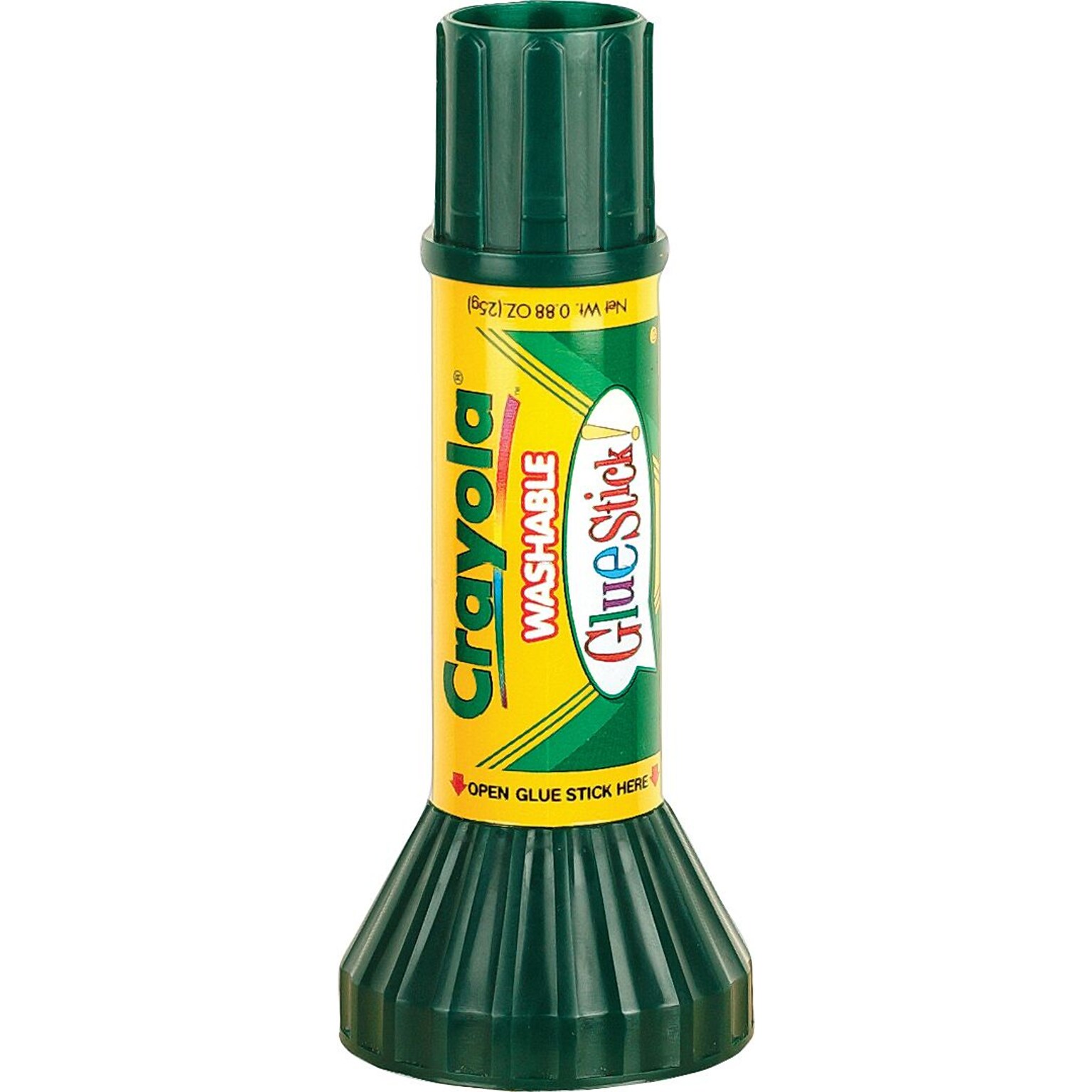 Crayola WashableRemovable Glue Sticks, .88 oz., Blue (561135)