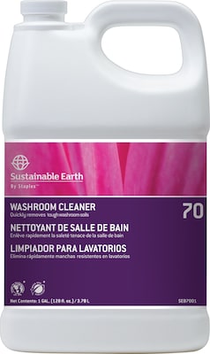 Sustainable Earth #70 Restroom Washroom Cleaner, 1 Gallon