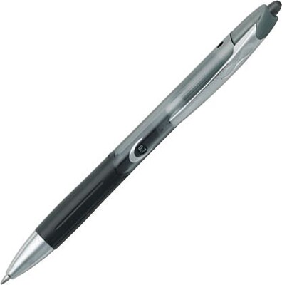 BIC® Triumph™ Retractable Gel-Ink Pens, Medium Point, Black, Dozen