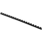 Fellowes 1/4" Plastic Binding Spine Comb, 20 Sheet Capacity, Navy, 100/Pack (52502)