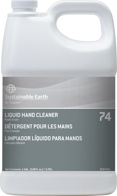 Sustainable Earth #74 Liquid Hand Soap, Unscented, 1 Gallon