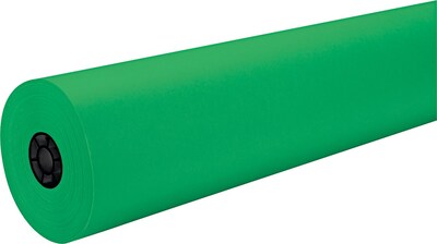 Pacon Peacock Flame Retardant Art Rolls, 76 lbs., Tropical Green, 36"W x 1,000'L