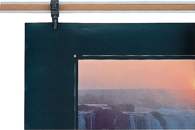 Quartet® Map Rail, Cork Surface, 1W x 96L