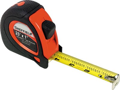 Great Neck Tape Measure, Sheffield® Extramark™, 1 x 25