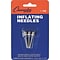Champions Nickel-Plated Inflating Needles for Electric Inflating Pump, 3 Needles/Pk