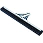 Unger WaterWand 22" Heavy-Duty Floor Squeegee, Black/Green (HM550)