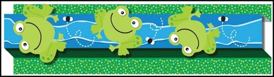 Carson-Dellosa Pop-Its™ Border, Frogs