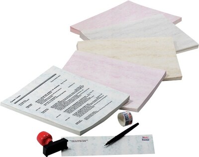 Pacon Array Recycled Colored Marble Pastel Paper, 24 lbs., 8 1/2 x 11, 500/Rm