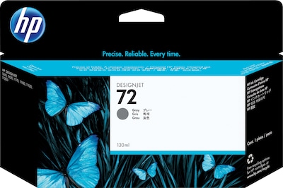 HP 72 Gray Standard Yield Ink Cartridge (C9374A)