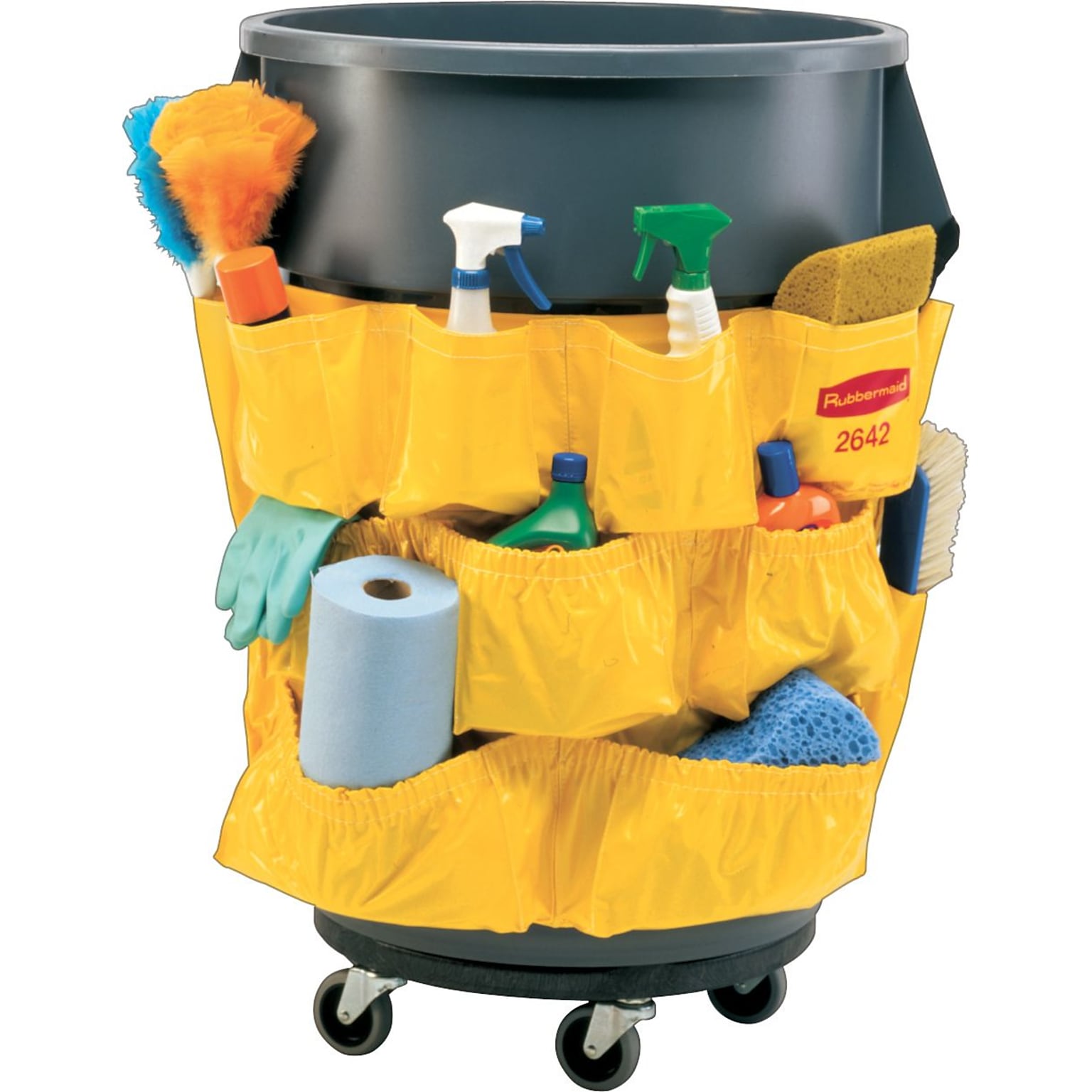 Rubbermaid Brute® Caddy Nylon Bag, Yellow (FG264200YEL)