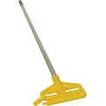 Rubbermaid® Invader® Wet Mop Handle, 1 Headband Mop, 60 Aluminum Handle, Yellow/Plastic Head