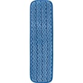 Rubbermaid Hygen Microfiber 18 Wet Mop Pad, Blue (FGQ41000BL00)