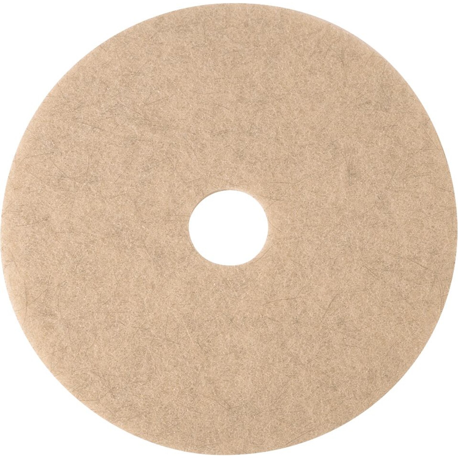 3M Burnishing Pad, Natural Blend Tan Pad 3500, 27, 5/Ct