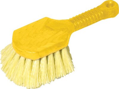 Rubbermaid Plastic Utility Brush, Yellow (FG9B2900YEL)