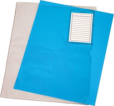 Anglers Kleer-File Heavy Duty File Pocket, Letter Size, Clear (2661110)