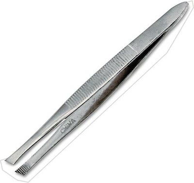 First Aid Only 3 Tweezers, Stainless Steel (FAO6019)