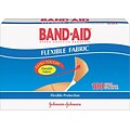 Band-Aid® 3/4 x 3 Flexible Fabric Premium Adhesive Bandage, 100/Pack