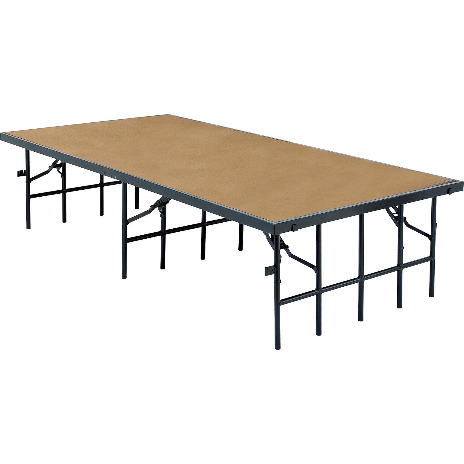 NPS 4 x 8 Stage, 16 Height, Hardboard Floor (S4816HB)