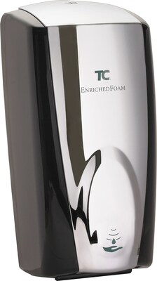 Rubbermaid AutoFoam Automatic Wall Mounted Hand Soap Dispenser, Gray/Silver (FG750411)