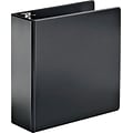 Cardinal SuperStrength Heavy Duty 4 3-Ring Non-View Binder, Black (CRD 11832)