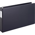 Cardinal EasyOpen 2 3-Ring Non-View Binder, D-Ring, Black (12132V3)