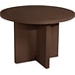 Safco Aberdeen Round Table, Mocha, 29 1/2"H x 42" Diameter (ACTR42LDC)