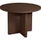 Safco Aberdeen Round Table, Mocha, 29 1/2H x 42 Diameter (ACTR42LDC)