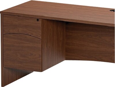 Mayline® Brighton Collection in Mocha; Suspended Box/File Pedestal