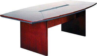 Safco Corsica 8 Boat-Shaped Conference Table, Sierra Cherry (CTC96CRY)