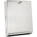 Bobrick C-Fold/Multifold Paper Towel Dispenser, Stainless Steel, 14H x 10.75W x 4D (BOB262)