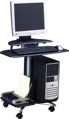 Safco Flat Panel Display Stations, Charcoal Gray (948ANT)