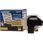 Brother DK-1240 Large Multi-Purpose Paper Labels, 4" x 1-9/10", Black on White, 600 Labels/Roll (DK-1240)