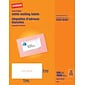Staples® Inkjet/Laser Shipping Labels, 2" x 4", White, 10 Labels/Sheet, 100/Sheets/Pack (18060CT)