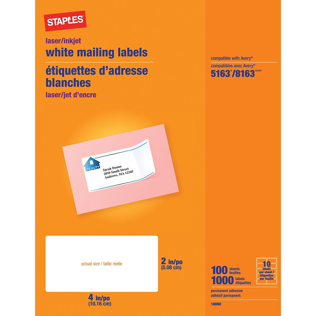 Laser/Inkjet Address Labels, 2